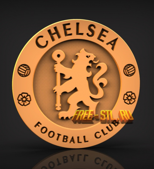 Chelsea Football club 3D модель формат STL