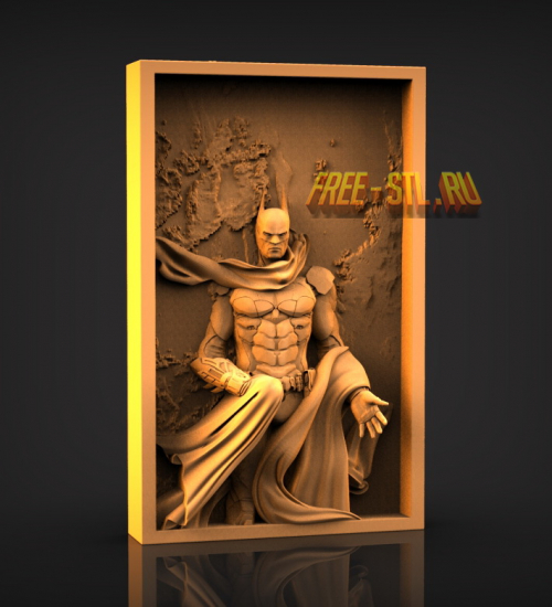бетмен 3d модель