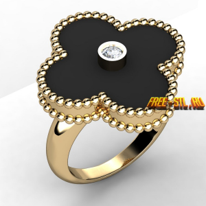 3d STL models for CNC jewelry ring