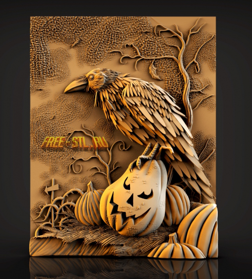 Halloween 3D model free stl