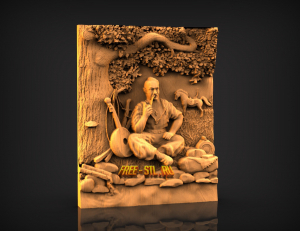 казак 3D model free stl