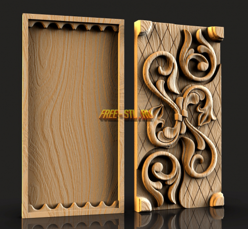 нарды резные модель фри стл