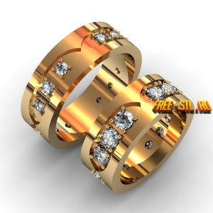 кольцо ювелирная модель 3D