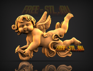 ангел 3D модель формат STL