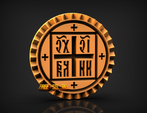 3d модель Печать Крест