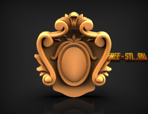 3D model interior decoration file format STL download for free