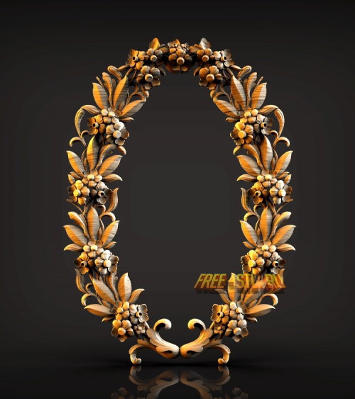 Frame baguette model 3d STL format free download