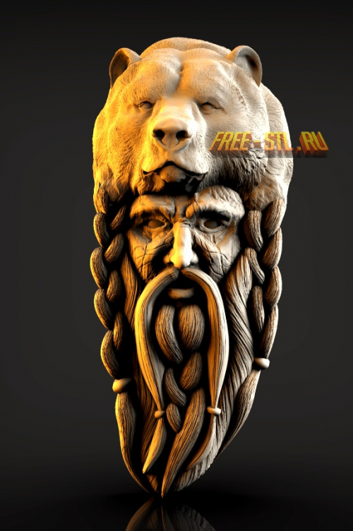 Велес 3D модель формат STL