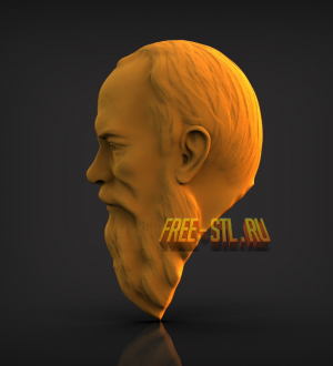 Достоевский 3d модель stl