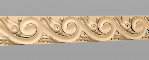 резной багет для чпу