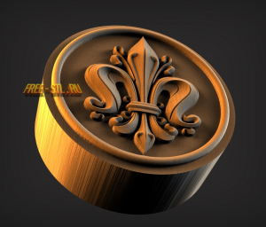 3d STL models for CNC backgammon chip