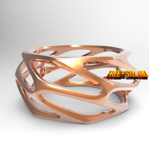 Кольцо 3D формат stl скачать