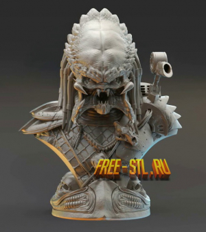 predator stl 3d model
