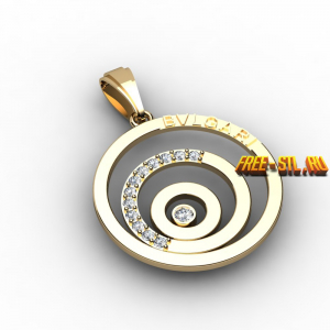 3d STL models for CNC jewelry pendant