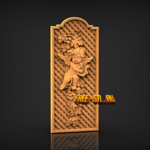 angel 3D model free stl